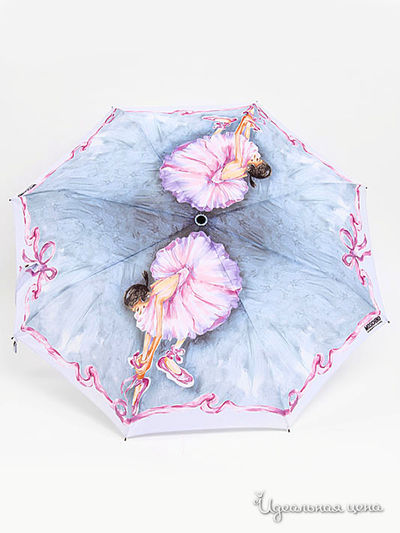 Зонт Moschino, цвет сиреневый