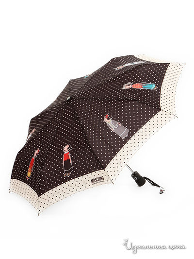 Зонт Moschino, цвет Мультиколор