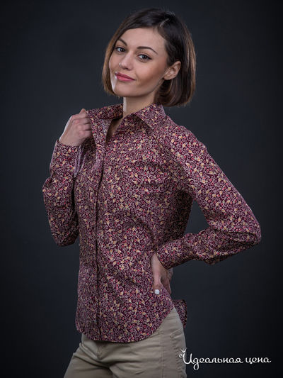 Рубашка Jess France, цвет бордовый