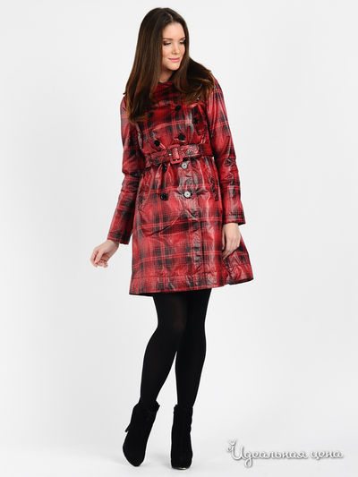 Плащ Love Moschino, цвет Красный