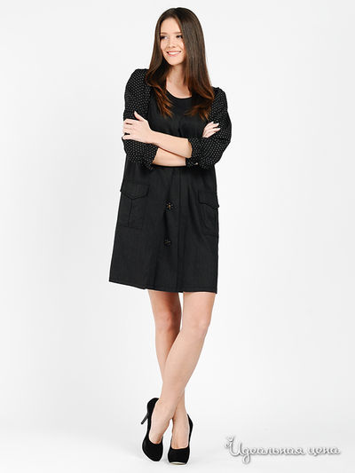 Платье Love Moschino, цвет серый