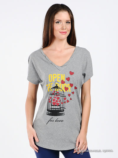 Футболка Love Moschino, цвет мультиколор