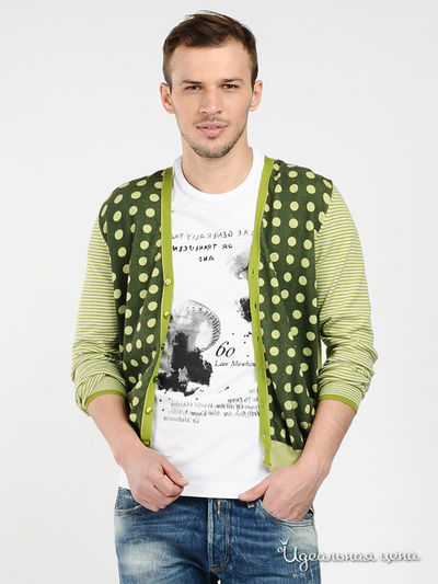 Кардиган Love Moschino, цвет зеленый