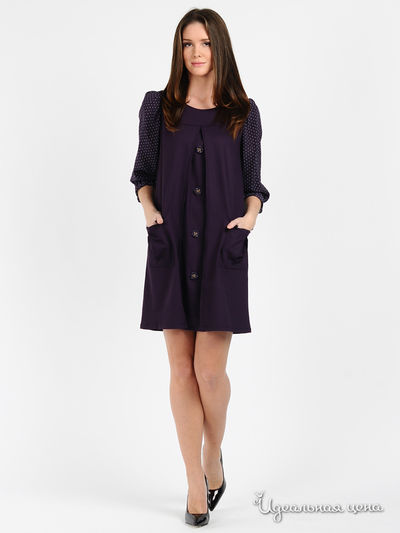 Платье Love Moschino, цвет фиолетовый