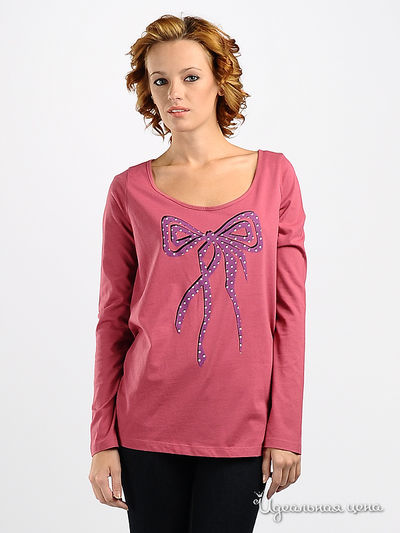 Лонгслив See by Chloe, цвет малиновый