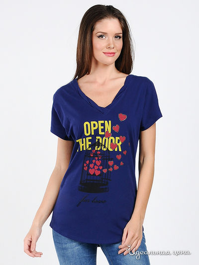 Футболка Love Moschino, цвет мультиколор