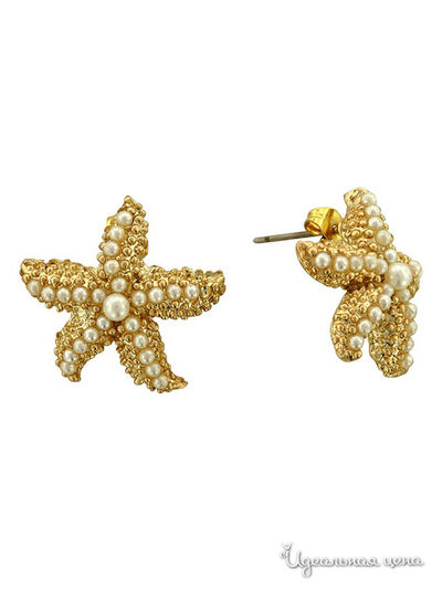 Серьга Be You to Full, цвет Белый