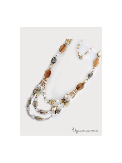 Колье Be You to Full, цвет бежевый