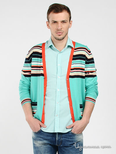 Кардиган Love Moschino, цвет Зеленый