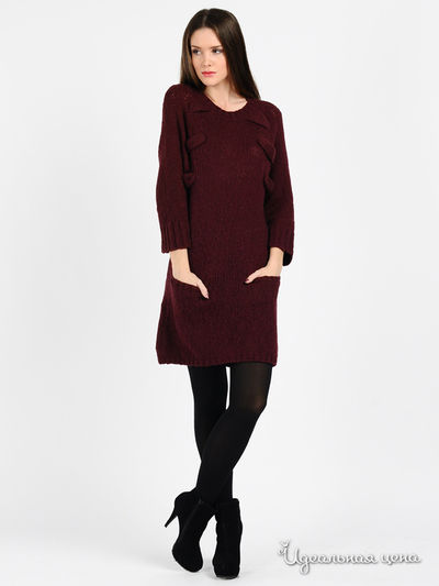 Платье See by Chloe, цвет Бордо