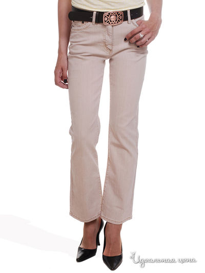Прямые джинсы Linda, длина 30 Million X Woman, цвет серо-бежевый