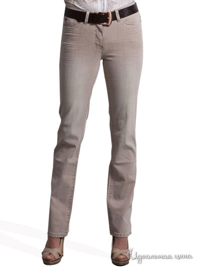 Прямые джинсы Rita Wave, длина 32 Million X Woman, цвет песочный