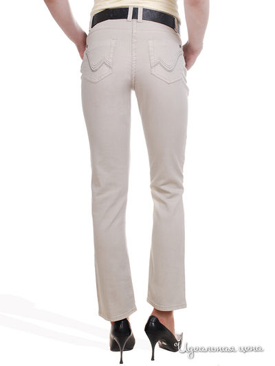 Прямые джинсы Rita Wave, длина 32 Million X Woman, цвет светло-серый