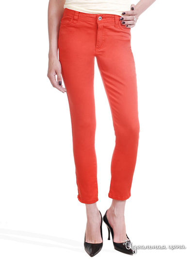 Прямые джинсы Rita длины 7/8 Million X Woman, цвет красно-оранжевый