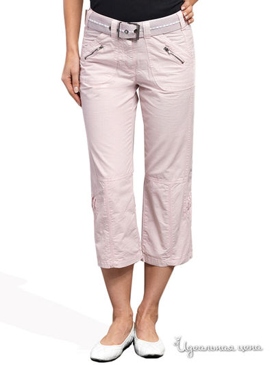 Укороченные брюки с отворотами Million X Woman, цвет сиреневый