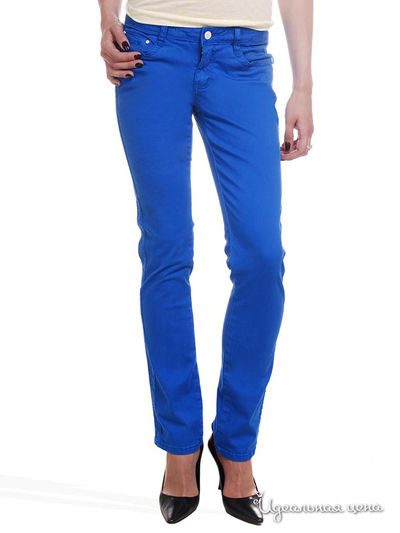Прямые брюки Victoria, длина 32 Million X Woman, цвет ярко-синий