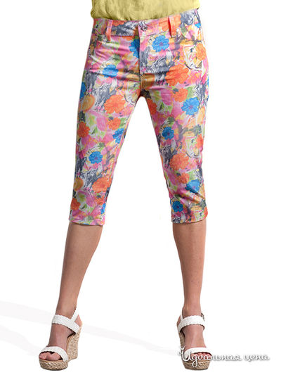 Бриджи Million X Woman, цвет мультиколор, рисунок