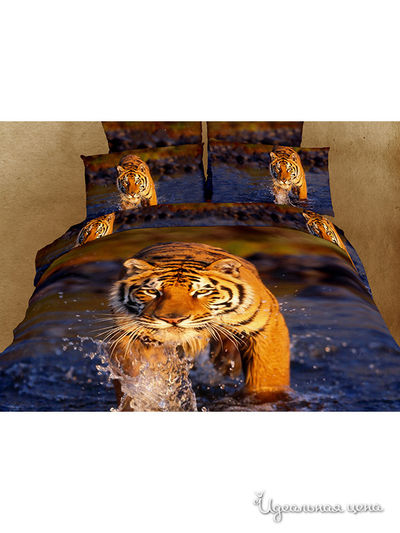 Комплект постельного белья, двуспальный Buenas Noches, цвет мультицвет