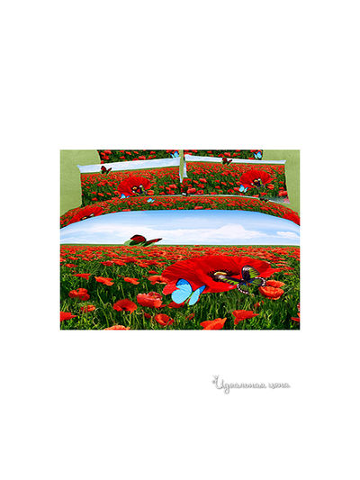 Комплект постельного белья Евро Buenas Noches, цвет мультиколор