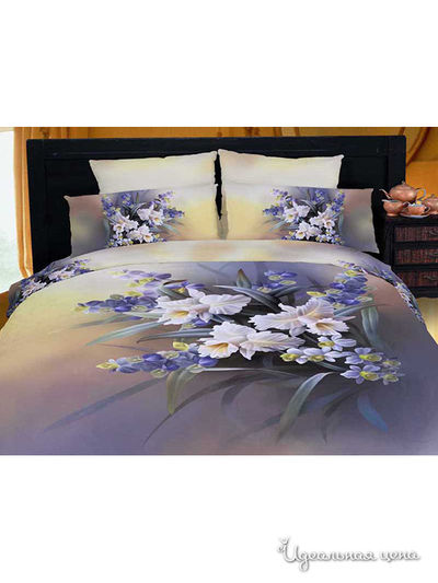 Комплект постельного белья, евро Buenas Noches, цвет мультицвет