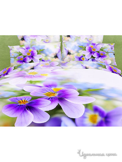 Комплект постельного белья, евро Buenas Noches, цвет мультицвет