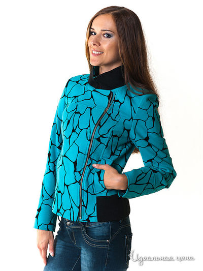 Полупальто Korall, цвет бирюзовый