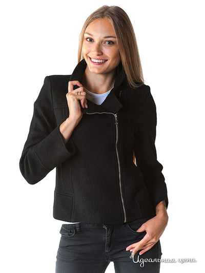 Полупальто Korall, цвет черный