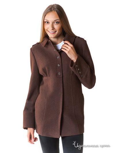 Пальто Korall, цвет шоколад