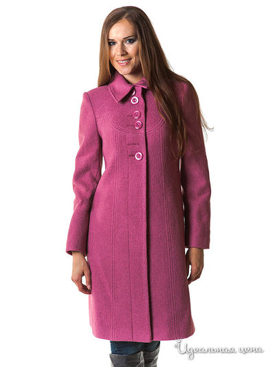 Пальто Korall, цвет розовый