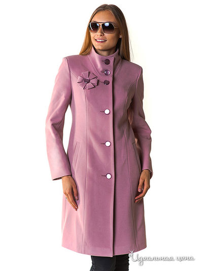 Пальто Korall, цвет розовый