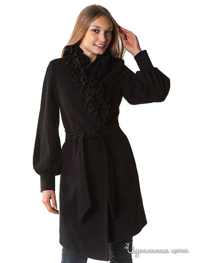 Пальто Korall, цвет черный