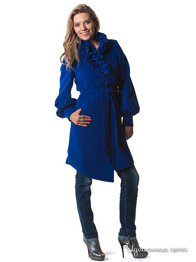 Пальто Korall, цвет синий