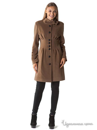 Пальто Korall, цвет светло-коричневый