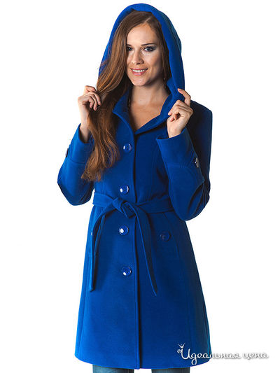 Пальто Korall, цвет синий