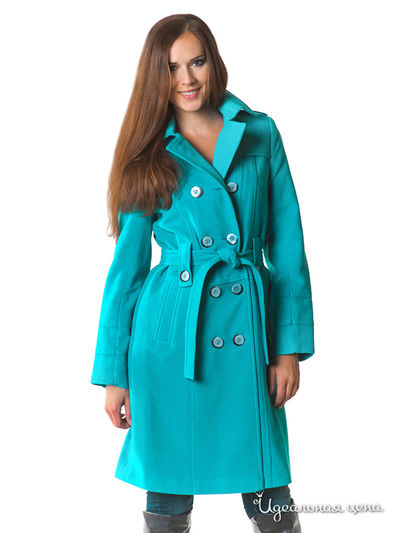 Пальто Leo Mayers, цвет голубой