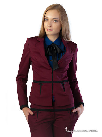 Жакет Bovona, цвет бордовый