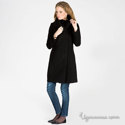 Пальто Cristina Gavioli, цвет цвет черный