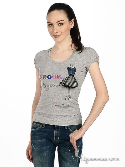 Футболка Love Moschino, цвет мультиколор