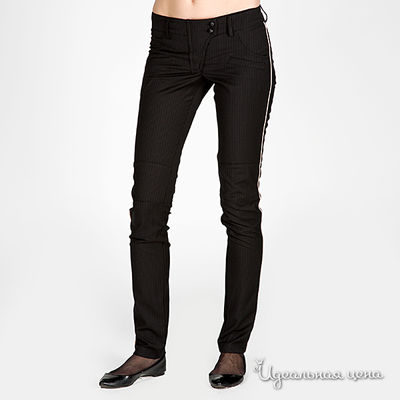 Брюки Cristina Gavioli, цвет цвет черный