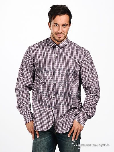 Рубашка Love Moschino, цвет фиолетовый