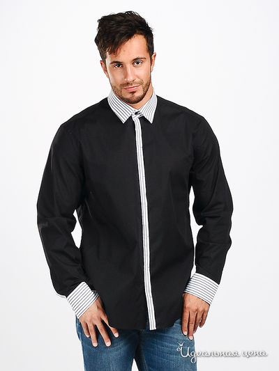 Рубашка Love Moschino, цвет черный