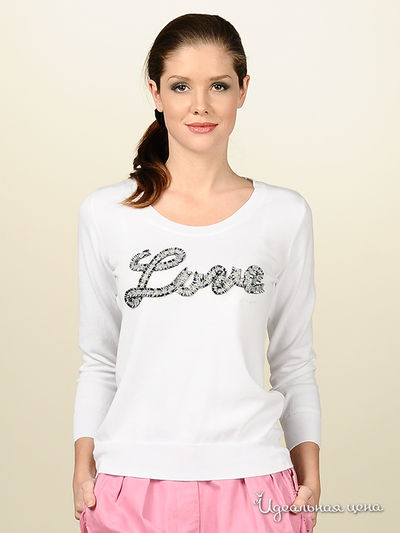 Джемпер Love Moschino, цвет белый