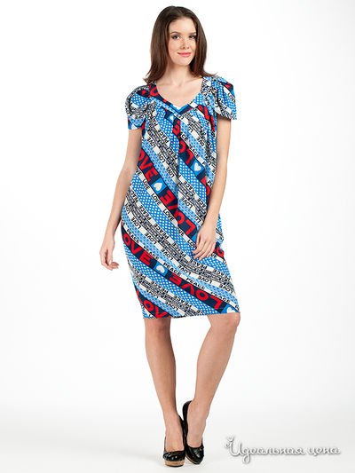 Платье Love Moschino, цвет мультиколор