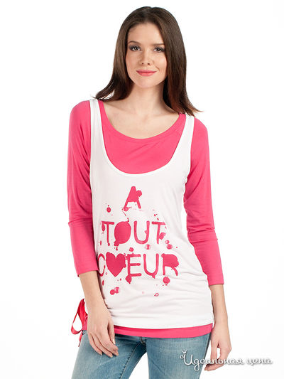 Комплект Love Moschino, цвет розовый