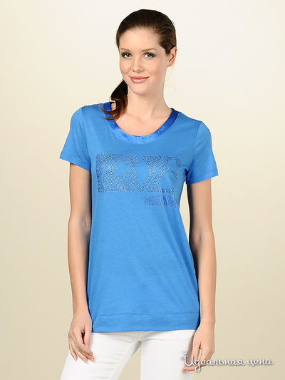 Футболка Love Moschino, цвет голубой