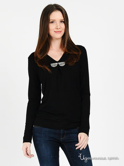 Лонгслив Love Moschino, цвет черный