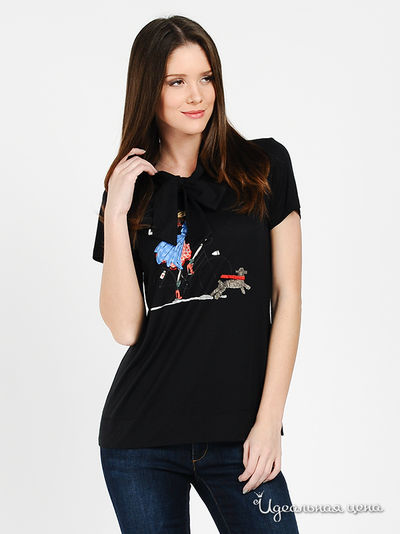 Футболка Love Moschino, цвет черный