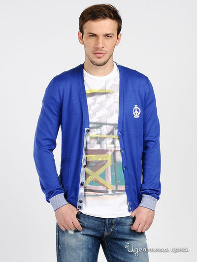 Кардиган Love Moschino, цвет синий