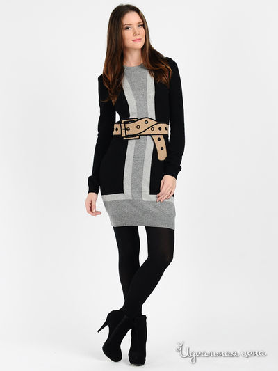 Платье Love Moschino, цвет черный