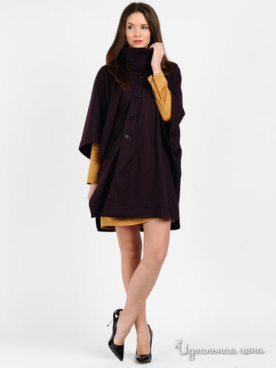 Пончо See by Chloe, цвет Бордо